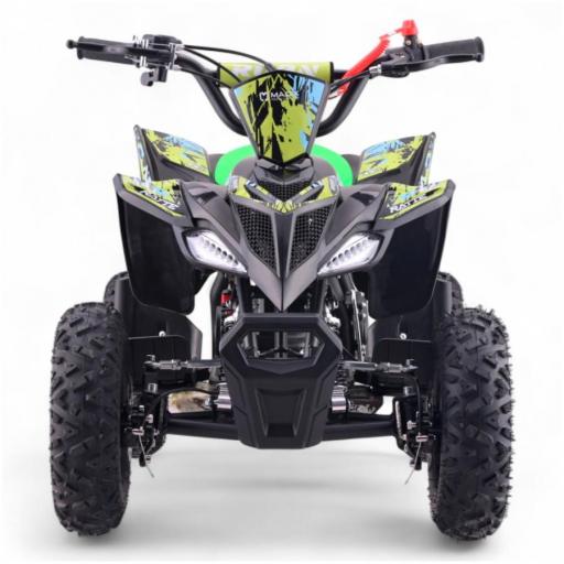 MINI QUAD GASOLINA 49CC ROAN RATTE R6 verde [1]