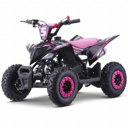 MINI QUAD GASOLINA 49CC ROAN RATTE R6 Rosa