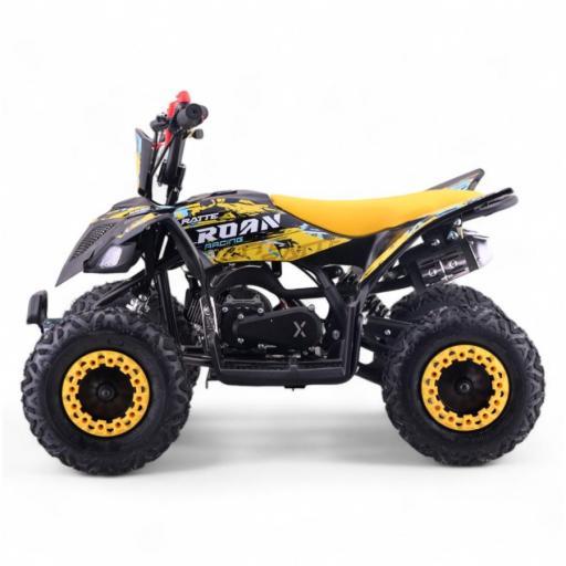 MINI QUAD GASOLINA 49CC ROAN RATTE R6 amarillo [2]