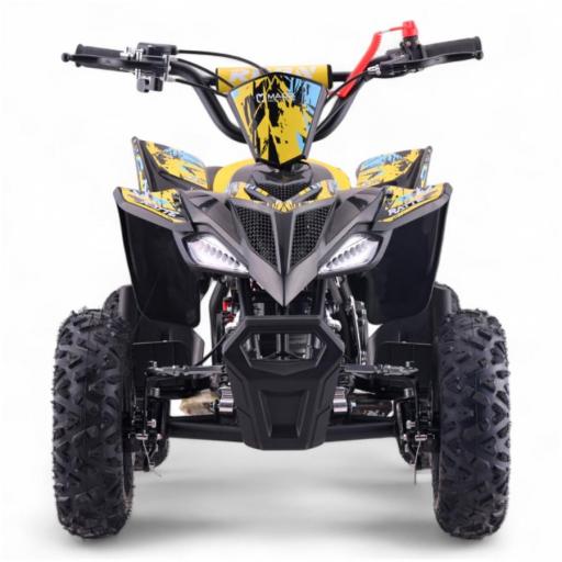 MINI QUAD GASOLINA 49CC ROAN RATTE R6 amarillo [1]