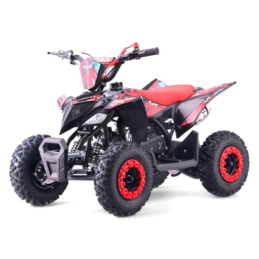 MINI QUAD GASOLINA 49CC ROAN RATTE R6 rojo