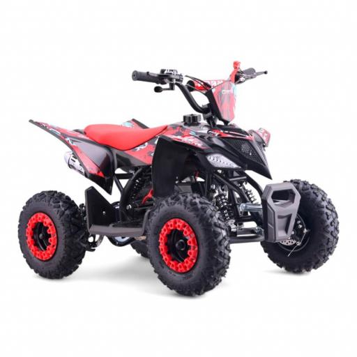 MINI QUAD GASOLINA 49CC ROAN RATTE R6 rojo [3]