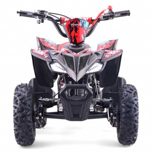MINI QUAD GASOLINA 49CC ROAN RATTE R6 rojo [2]