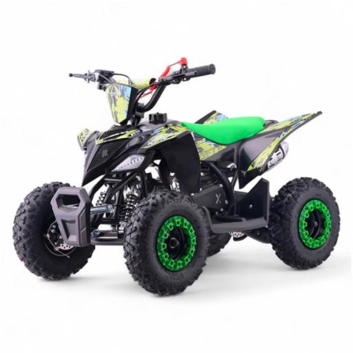 MINI QUAD GASOLINA 49CC ROAN RATTE R6 verde