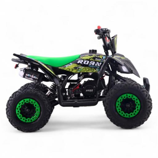 MINI QUAD GASOLINA 49CC ROAN RATTE R6 verde [3]