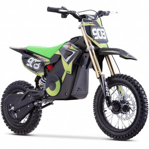 Mot de cross infantil RFN 1100W Roan 903 12"/10" color verde [4]