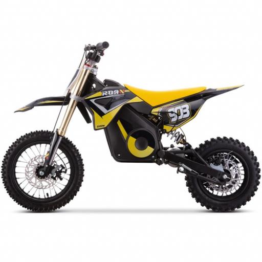 Mot de cross infantil RFN 1100W Roan 903 12"/10" color amarillo [1]