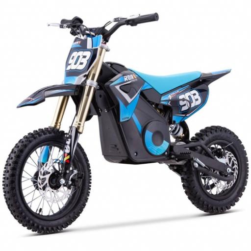 Mot de cross infantil RFN 1100W Roan 903 12"/10" color azul