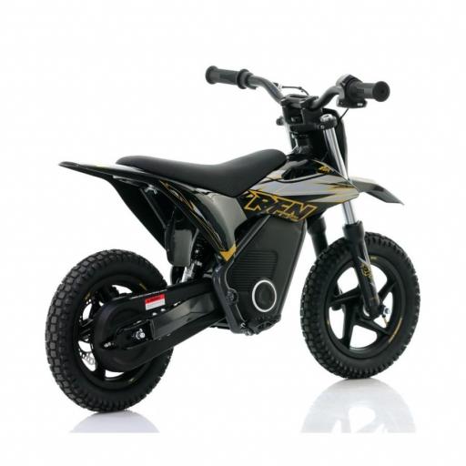 Minicross eléctrica RFN Warrior SX-E250 12/12” 250W Infantil negra y dorada [1]