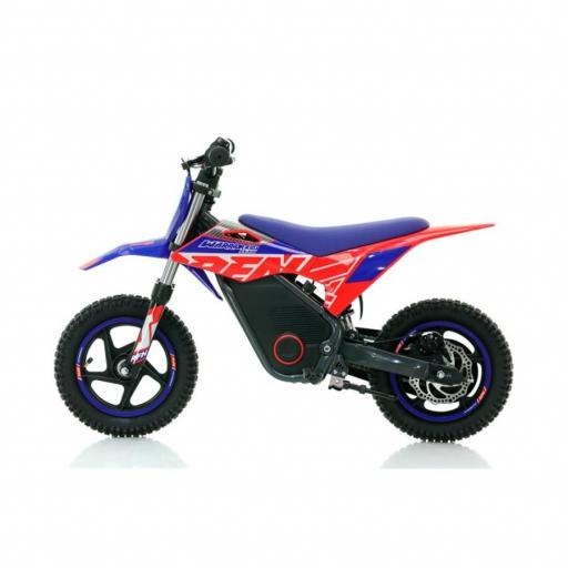 Minicross eléctrica RFN Warrior SX-E250 12/12” 250W Infantil azul y rojo [2]