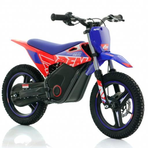 Minimoto electrica SX-E350 14/14" azul y roja
