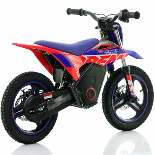 Minimoto electrica SX-E350 14/14" azul y roja [2]