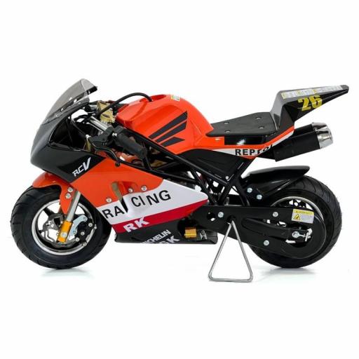 Pocket bike 49cc replica Polini color naranja [3]