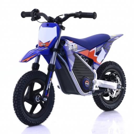 Minimoto electrica 250W Roan Warrior MX-E250 12/12" Azul