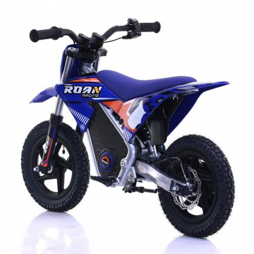 Minimoto electrica 250W Roan Warrior MX-E250 12/12" Azul [3]