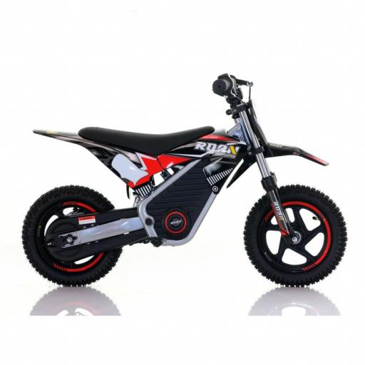 Minimoto electrica 250W Roan Warrior MX-E250 12/12" Negra [3]