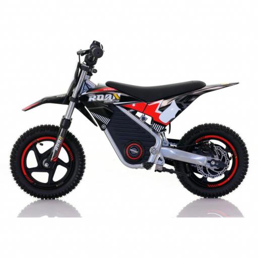 Minimoto electrica 250W Roan Warrior MX-E250 12/12" Negra [1]