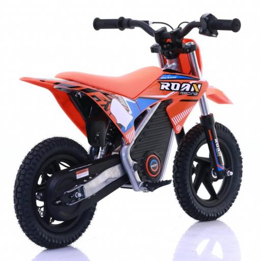 Minimoto electrica 250W Roan Warrior MX-E250 12/12" Naranja [3]