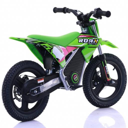 Minimoto electrica 350W Roan Warrior MX-E350 14/14" Verde [4]