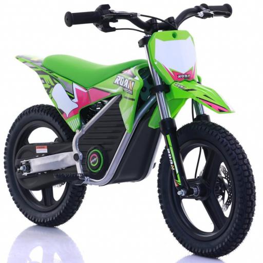 Minimoto electrica 350W Roan Warrior MX-E350 14/14" Verde [3]