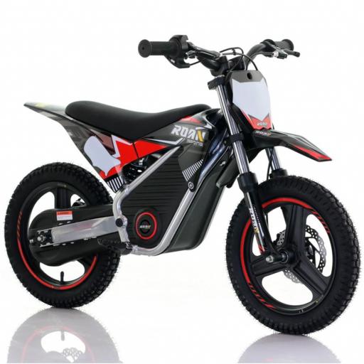 Minimoto electrica 350W Roan Warrior MX-E350 14/14" Negra