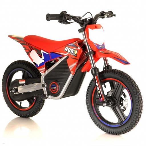 Minimoto electrica 350W Roan Warrior MX-E350 14/14" roja [1]