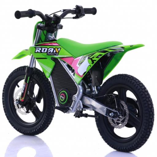 Minimoto electrica 350W Roan Warrior MX-E350 14/14" Verde [2]