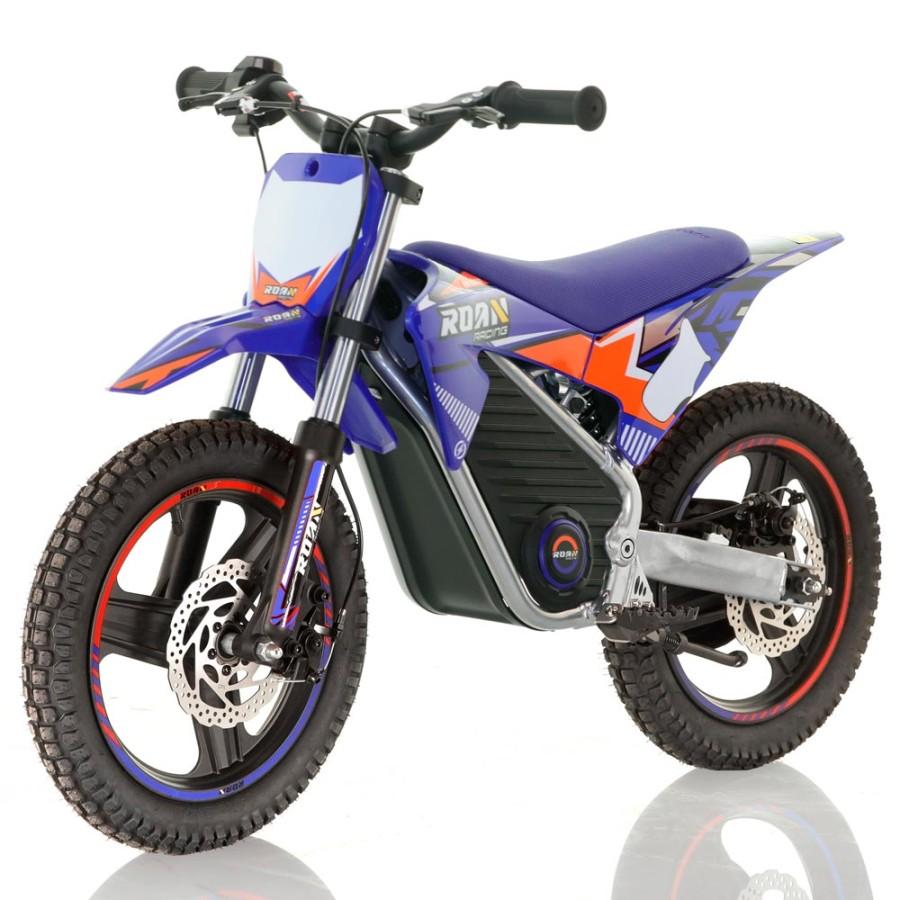 Minimoto electrica 350W Roan Warrior MX-E350 14/14" azul