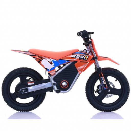 Minimoto electrica 350W Roan Warrior MX-E350 14/14" Naranja [4]