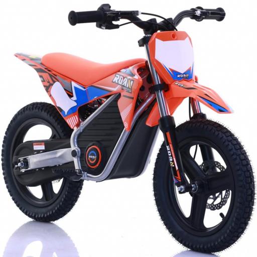 Minimoto electrica 350W Roan Warrior MX-E350 14/14" Naranja [3]