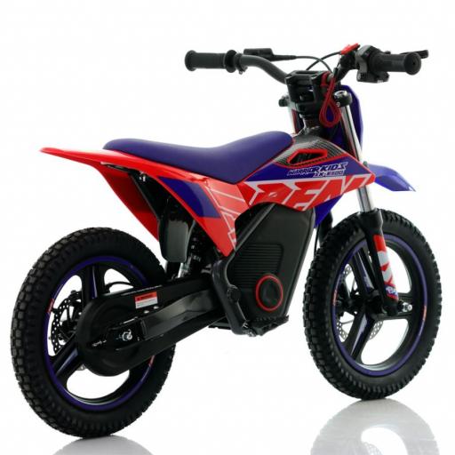 Minimoto electrica 500W Roan Warrior SX-E500 14/14" azul y roja [1]