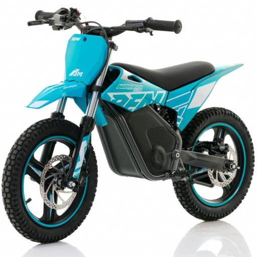 Minimoto electrica 500W Roan Warrior SX-E500 14/14" azul [0]