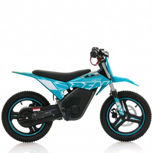 Minimoto electrica 500W Roan Warrior SX-E500 14/14" azul [3]