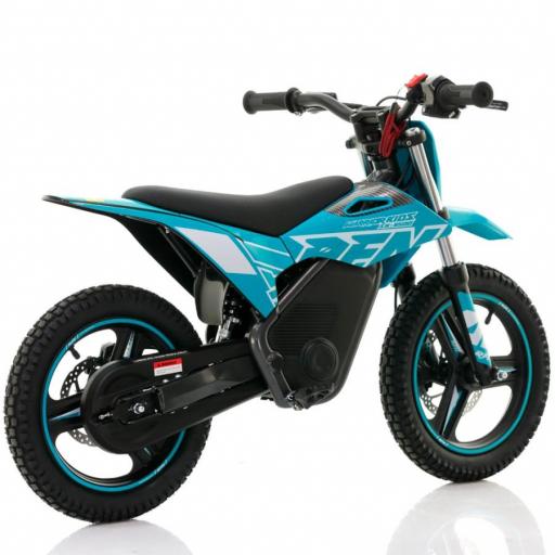 Minimoto electrica 500W Roan Warrior SX-E500 14/14" azul [2]