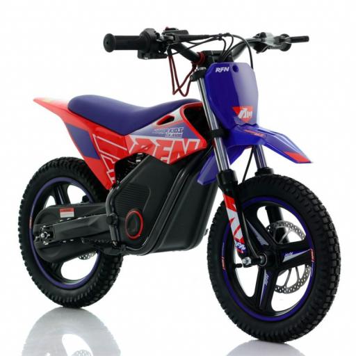 Minimoto electrica 500W Roan Warrior SX-E500 14/14" azul y roja [4]