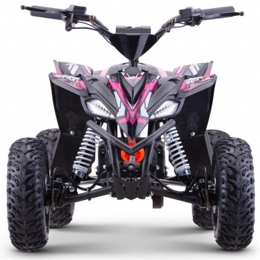Miniquad eléctrico 1300W Roan Ratte motor brushless color Rosa [2]