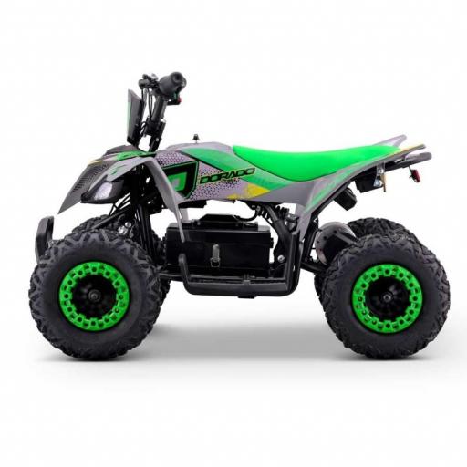 Miniquad eléctrico 800W Dorado QD6 [0]