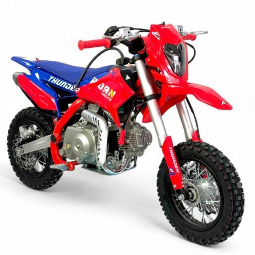 Pit bike Apollo Thunder 70cc 10/10" automático roja [1]