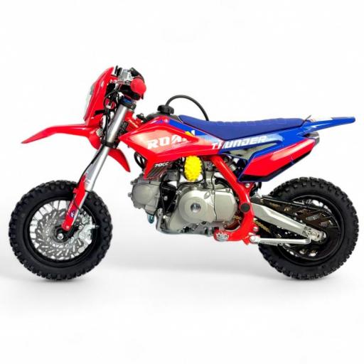 Pit bike Apollo Thunder 70cc 10/10" automático roja [4]