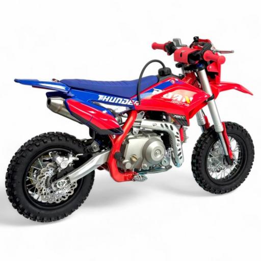 Pit bike Apollo Thunder 70cc 10/10" automático roja [2]