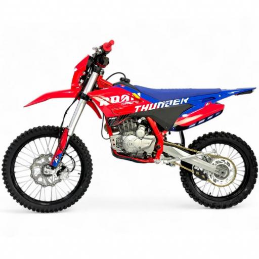 Pit bike 110cc semi-automático Apollo Thunder 21/18" roja [4]