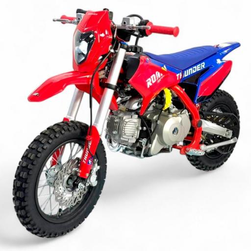 Pit bike Apollo Thunder 90cc 12/10" automático roja [0]