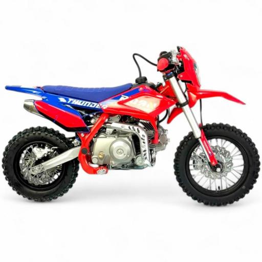 Pit bike Apollo Thunder 90cc 12/10" automático roja [2]