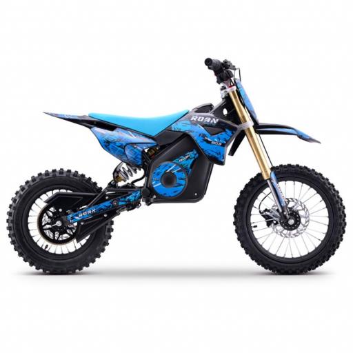 Moto de cross infantil RFN 1800W Roan 903 14"/120" color azul [4]