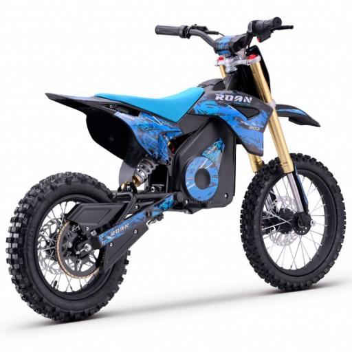 Moto de cross infantil RFN 1800W Roan 903 14"/120" color azul [3]