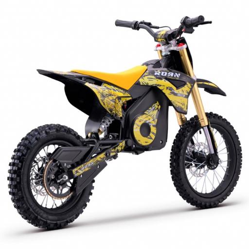 Moto de cross infantil RFN 1800W Roan 903 14"/120" color amarillo [3]