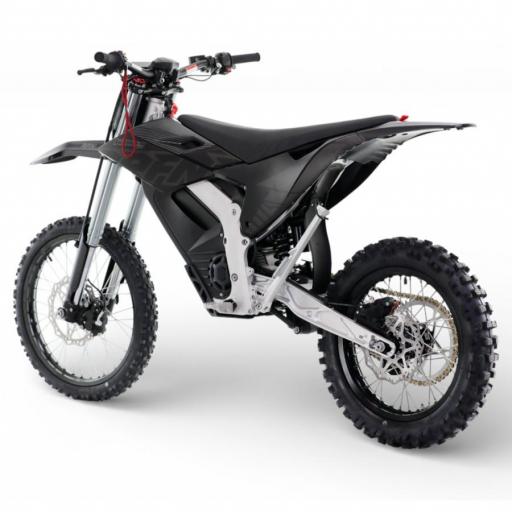 Pit bike eléctrica RFN WARRIOR SX-E15 8000W 74V 40AH 19/16" negra [4]