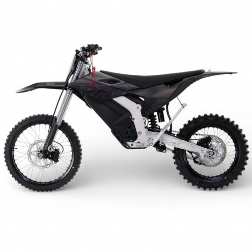 Pit bike eléctrica RFN WARRIOR SX-E15 8000W 74V 40AH 19/16" negra [3]