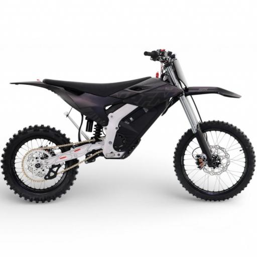 Pit bike eléctrica RFN WARRIOR SX-E15 8000W 74V 40AH 19/16" negra [2]