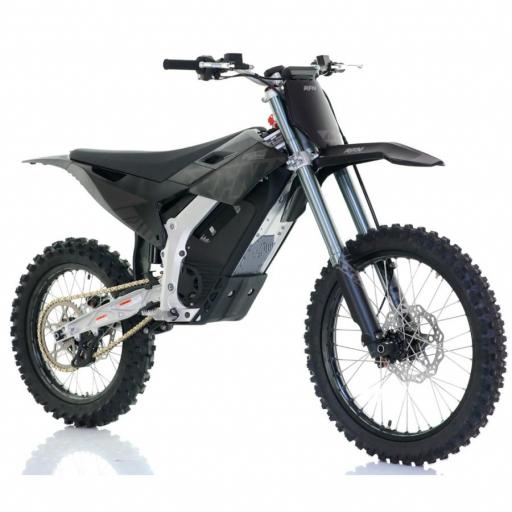 Pit bike eléctrica RFN WARRIOR SX-E15 8000W 74V 40AH 21/18" negra [4]